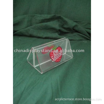 tabletop Acrylic menu holder/clip